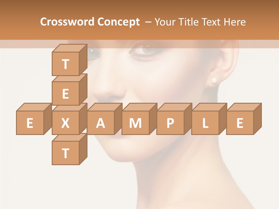 Portrait Background Hand PowerPoint Template