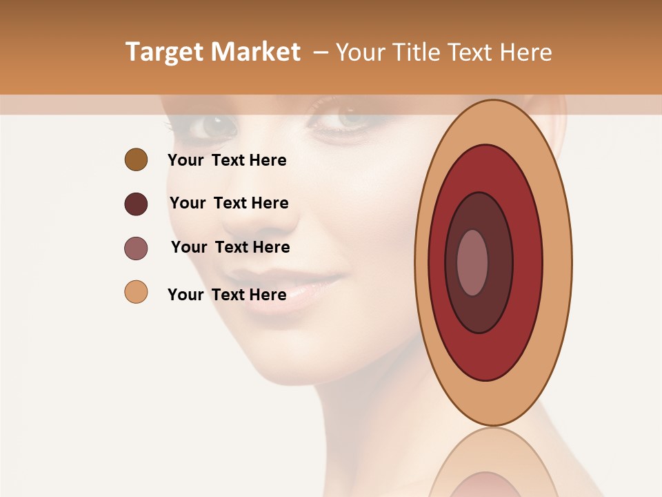 Portrait Background Hand PowerPoint Template