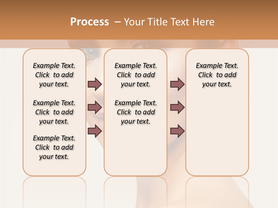 Portrait Background Hand PowerPoint Template