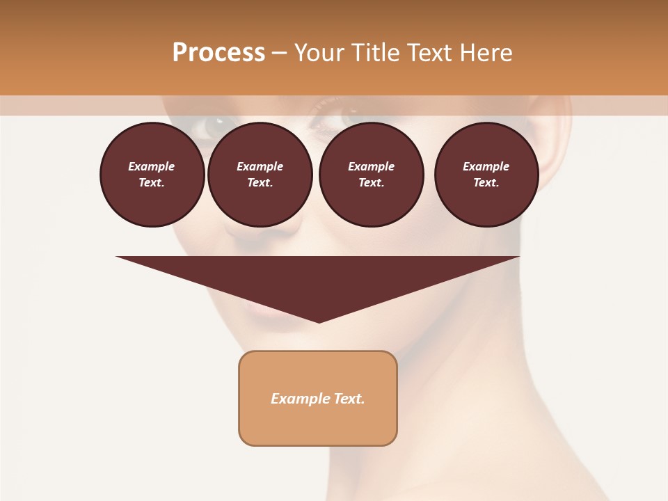 Portrait Background Hand PowerPoint Template