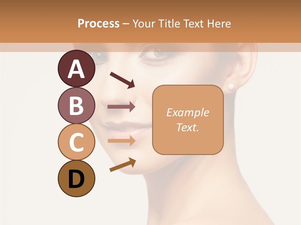 Portrait Background Hand PowerPoint Template