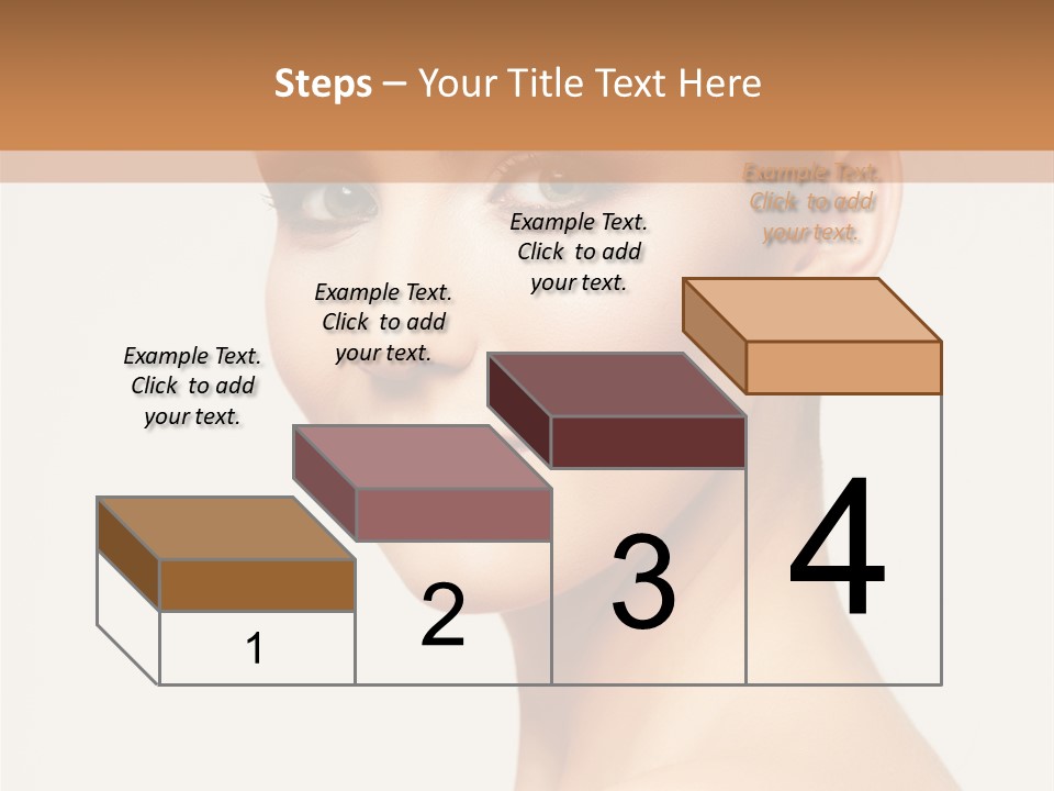 Portrait Background Hand PowerPoint Template