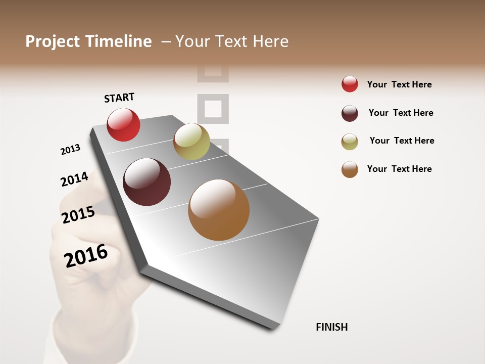 Idea Isolated Rating PowerPoint Template