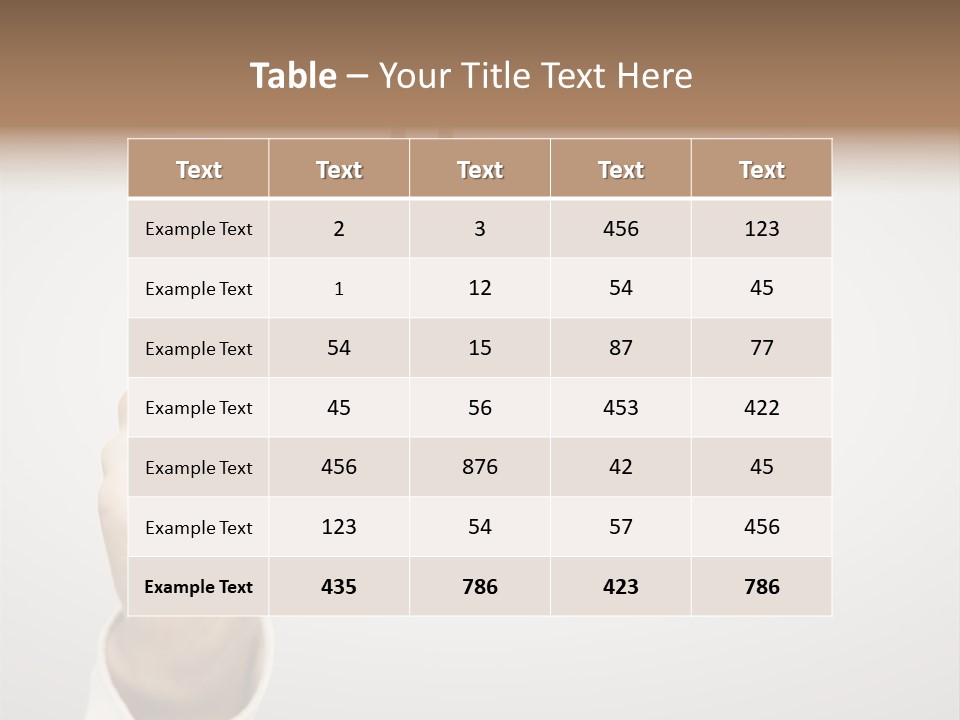 Idea Isolated Rating PowerPoint Template