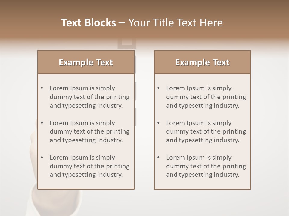 Idea Isolated Rating PowerPoint Template