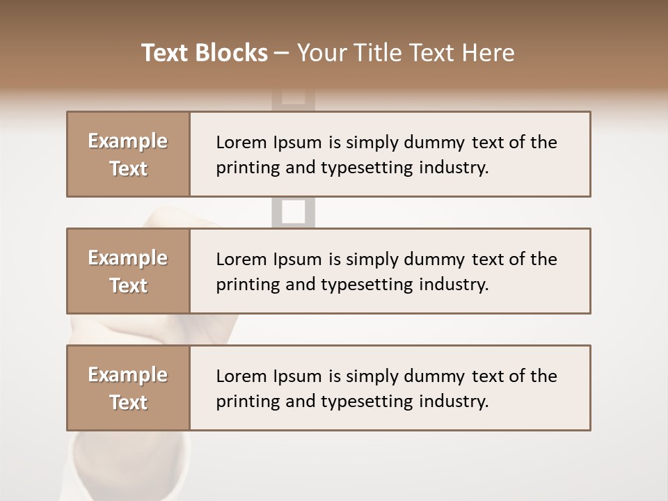 Idea Isolated Rating PowerPoint Template