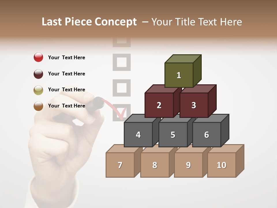 Idea Isolated Rating PowerPoint Template