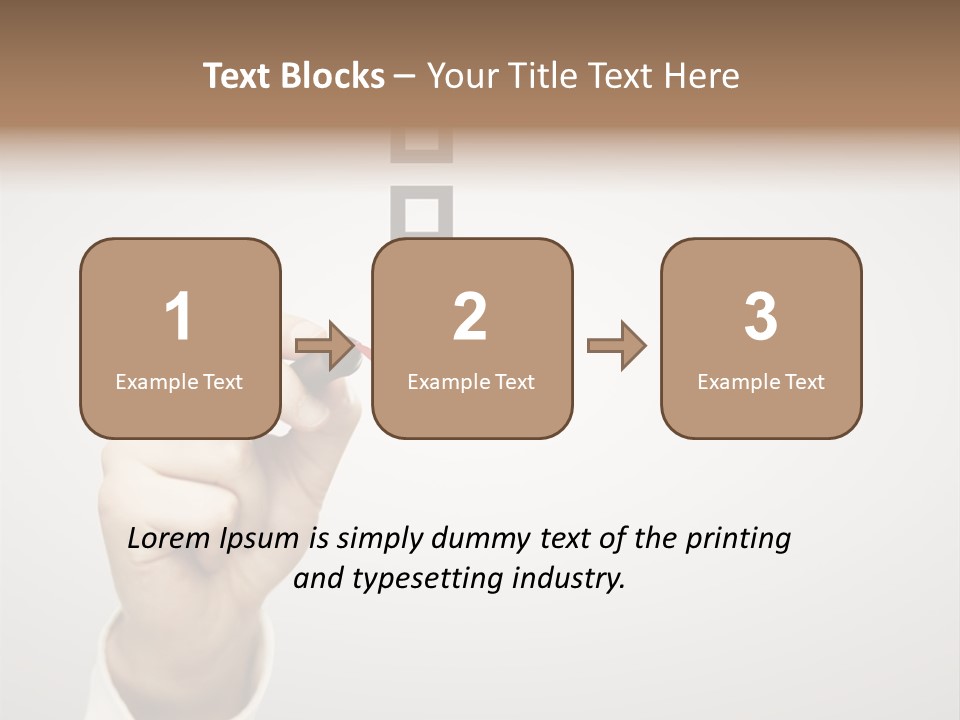 Idea Isolated Rating PowerPoint Template