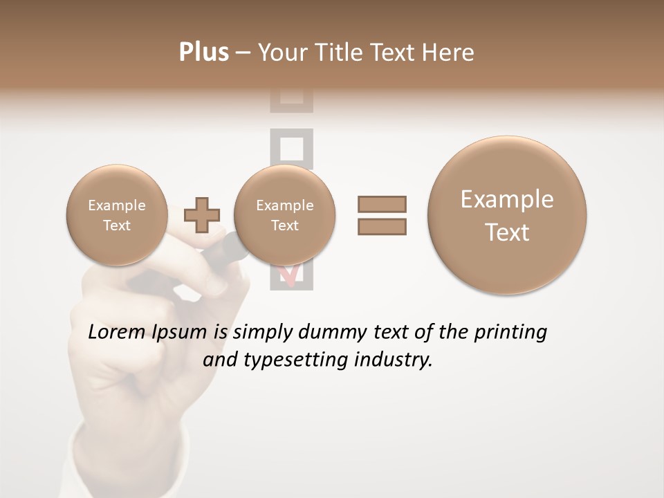 Idea Isolated Rating PowerPoint Template