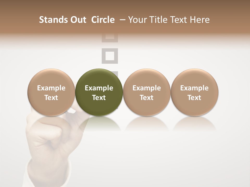 Idea Isolated Rating PowerPoint Template