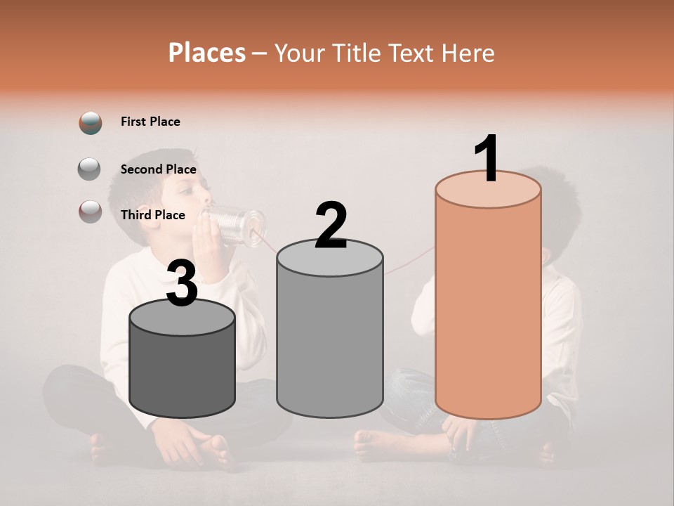 Playful Message Play PowerPoint Template