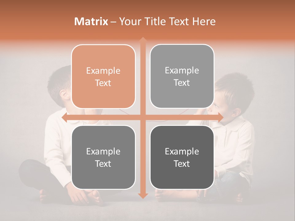 Playful Message Play PowerPoint Template