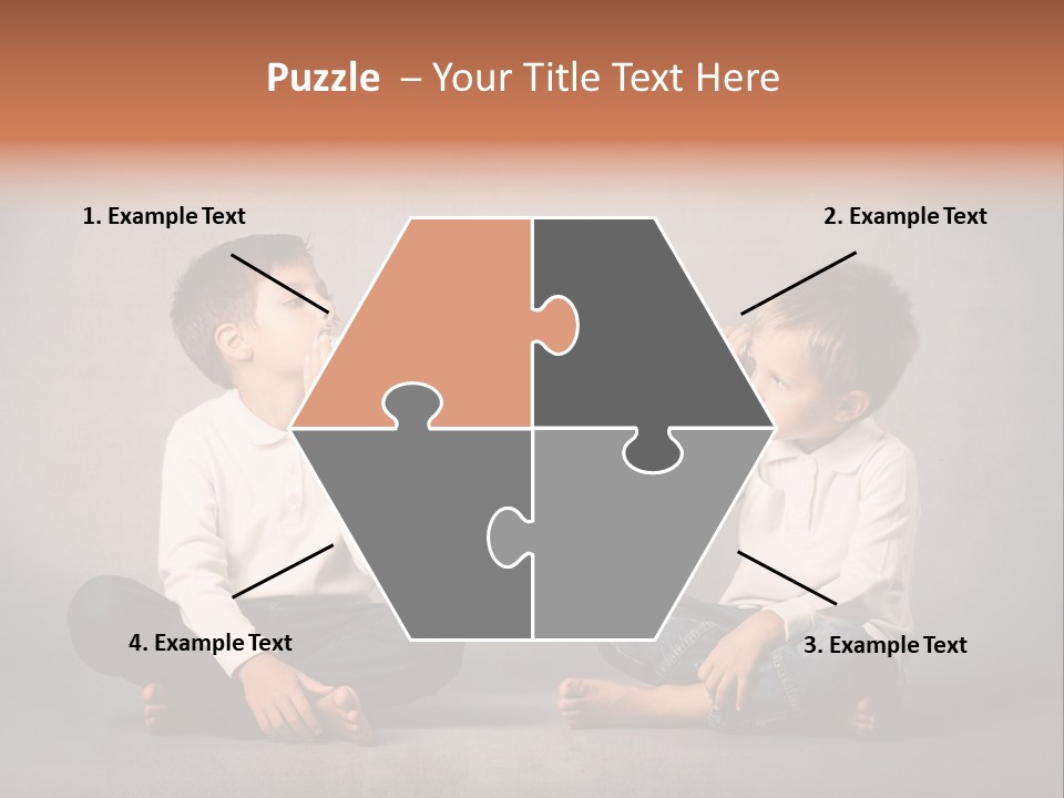 Playful Message Play PowerPoint Template