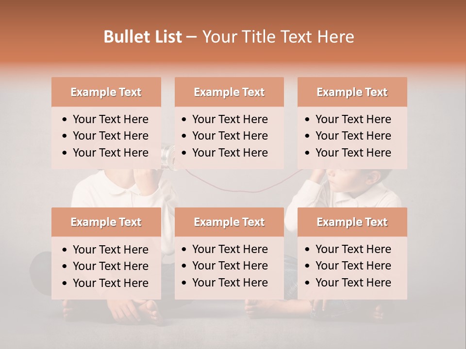 Playful Message Play PowerPoint Template