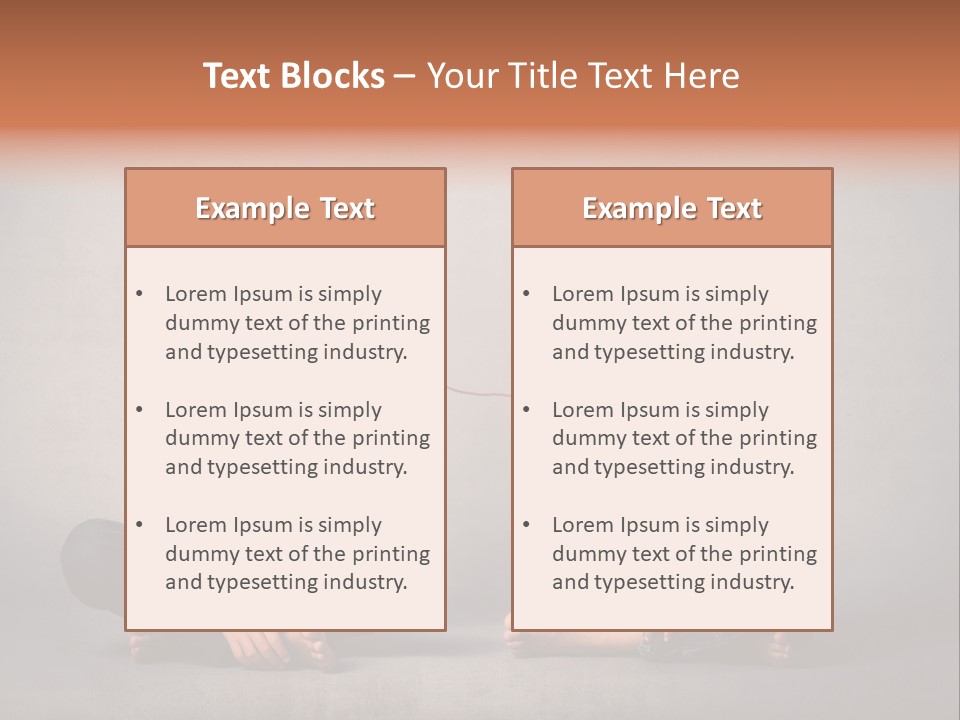 Playful Message Play PowerPoint Template