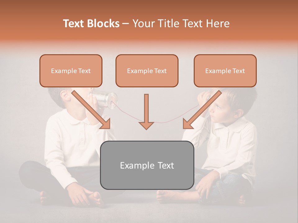 Playful Message Play PowerPoint Template