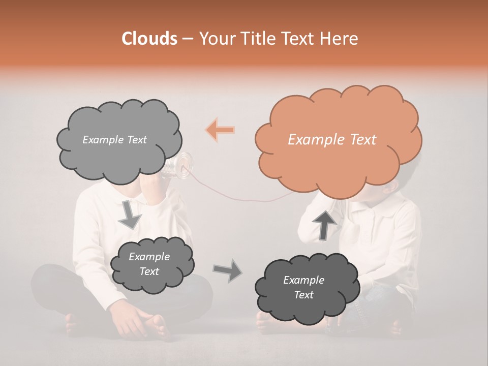 Playful Message Play PowerPoint Template