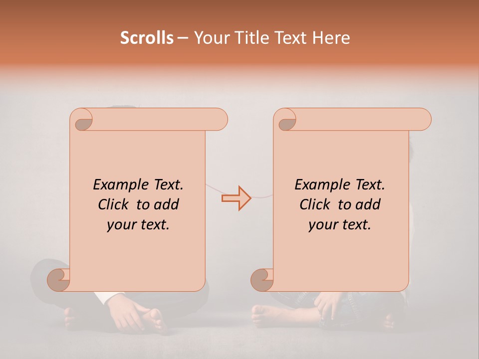 Playful Message Play PowerPoint Template