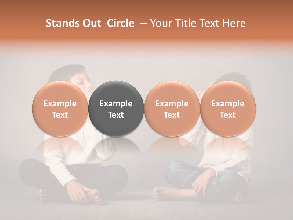 Playful Message Play PowerPoint Template