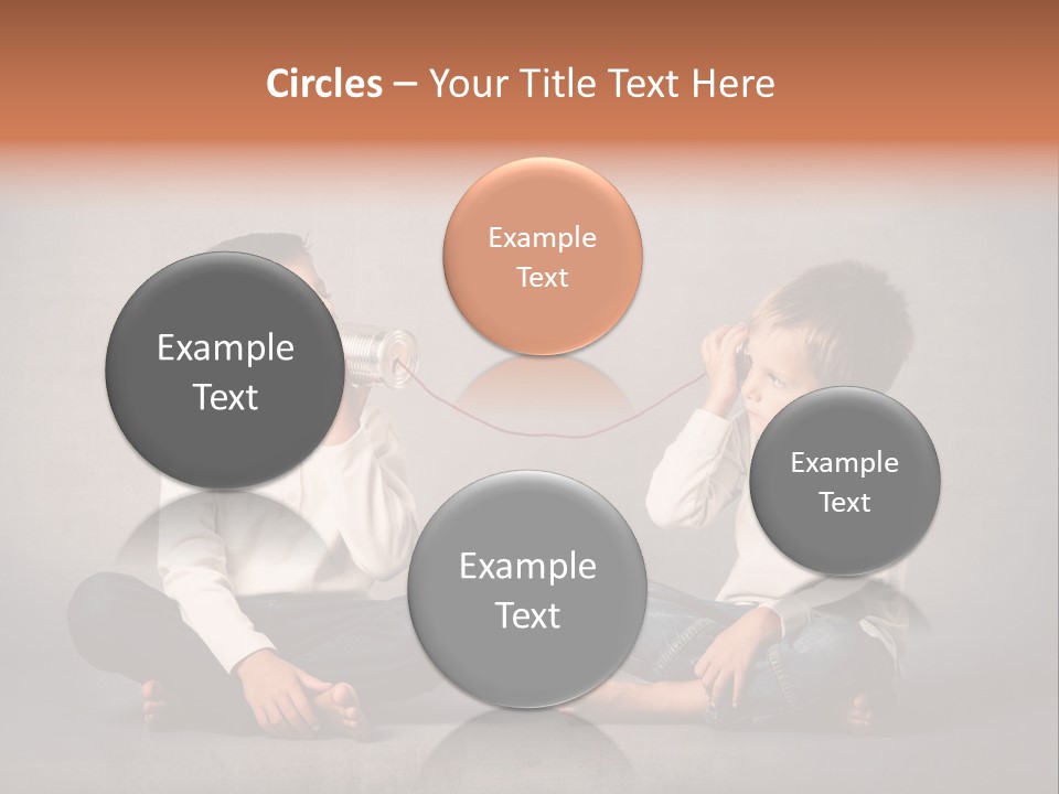 Playful Message Play PowerPoint Template