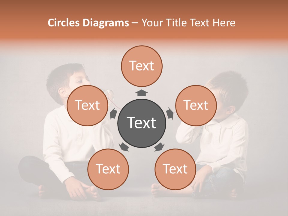 Playful Message Play PowerPoint Template