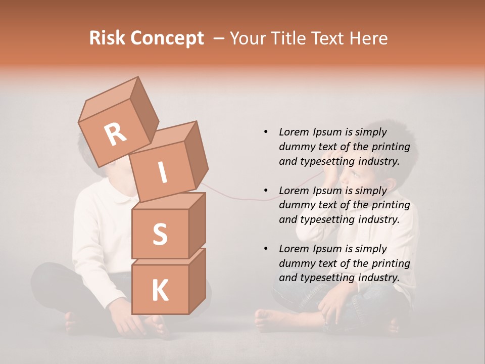 Playful Message Play PowerPoint Template