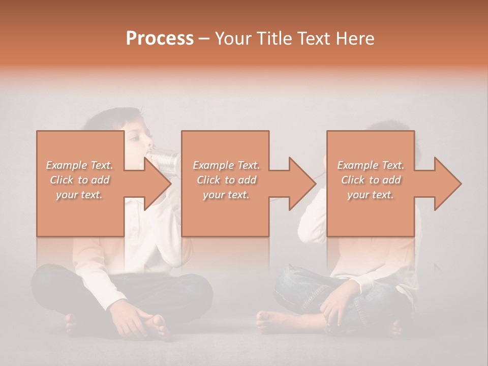 Playful Message Play PowerPoint Template