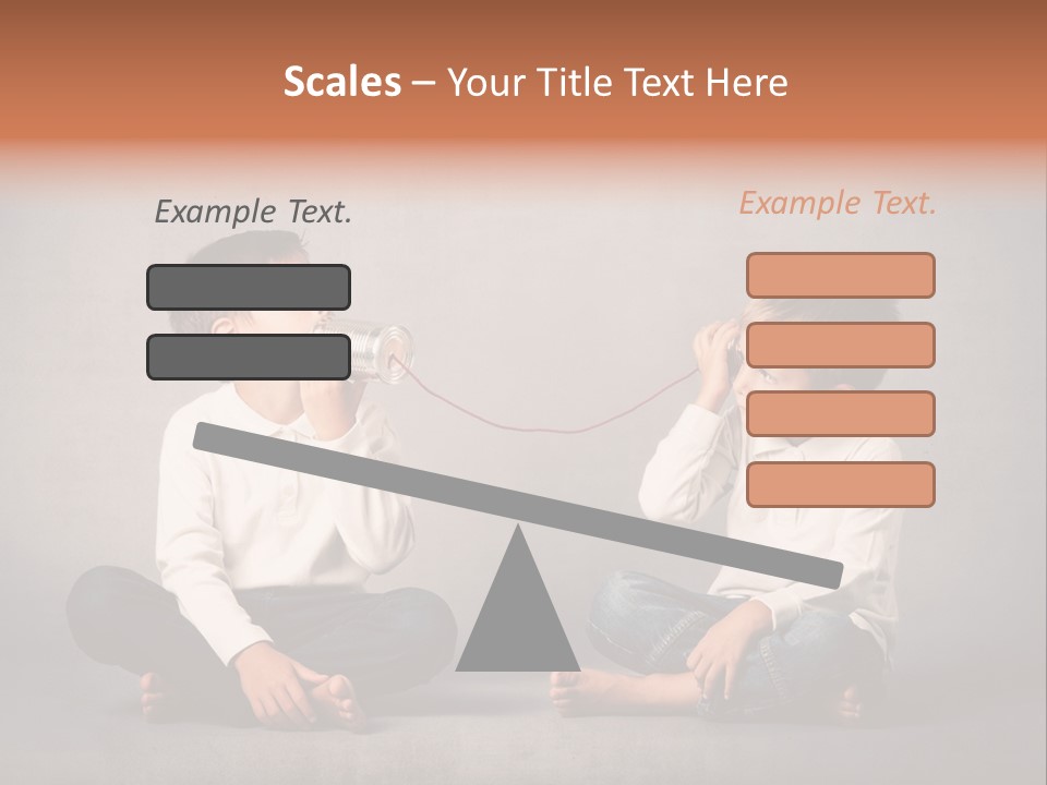 Playful Message Play PowerPoint Template