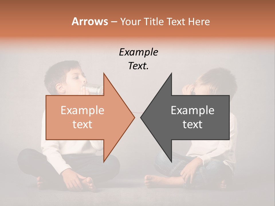 Playful Message Play PowerPoint Template