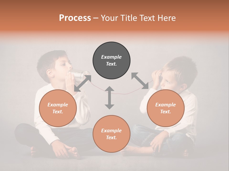Playful Message Play PowerPoint Template
