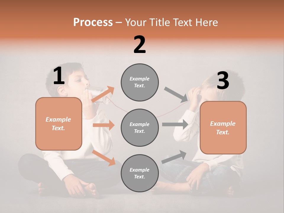 Playful Message Play PowerPoint Template