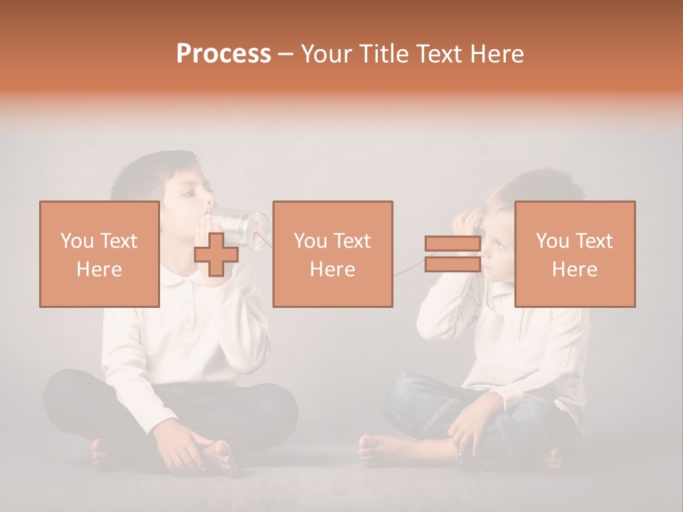 Playful Message Play PowerPoint Template