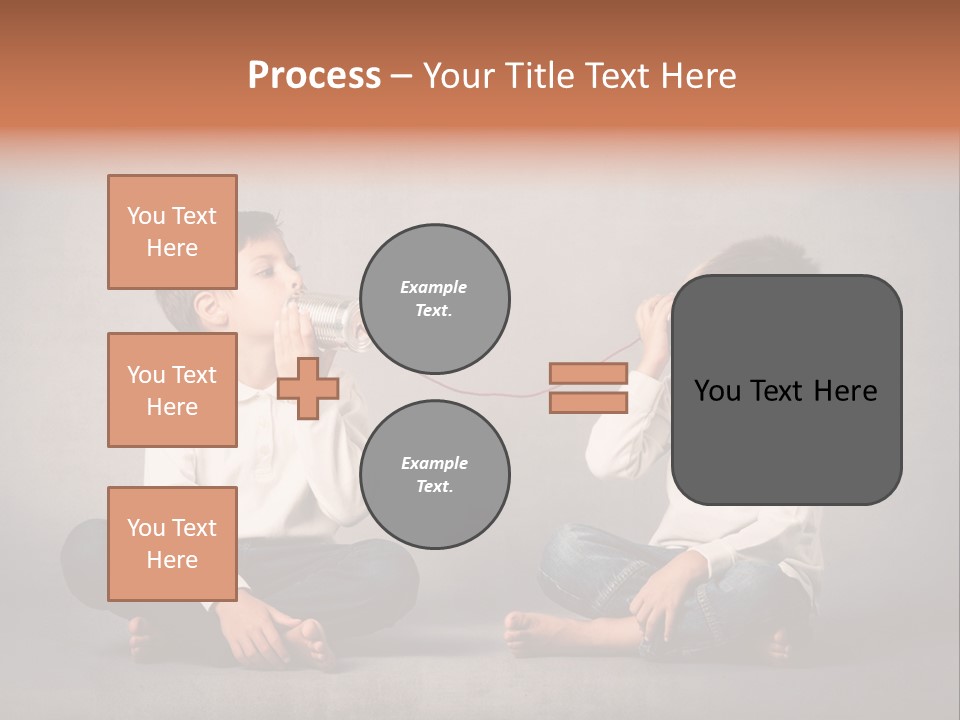 Playful Message Play PowerPoint Template