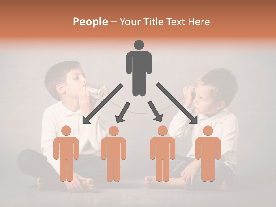 Playful Message Play PowerPoint Template