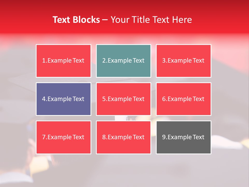 Black Group Colorful PowerPoint Template