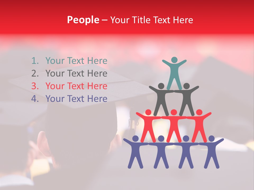 Black Group Colorful PowerPoint Template