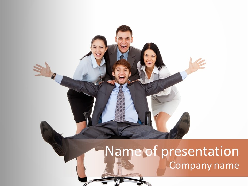 Achievement Employment Celebrate PowerPoint Template