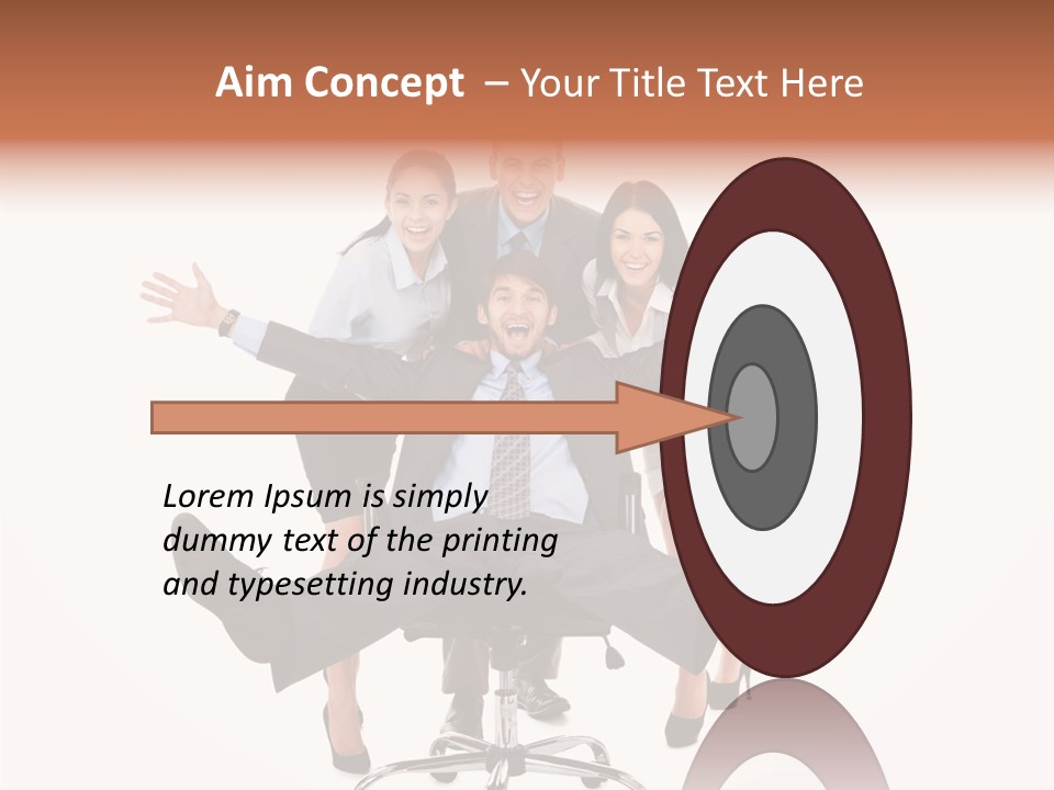 Achievement Employment Celebrate PowerPoint Template