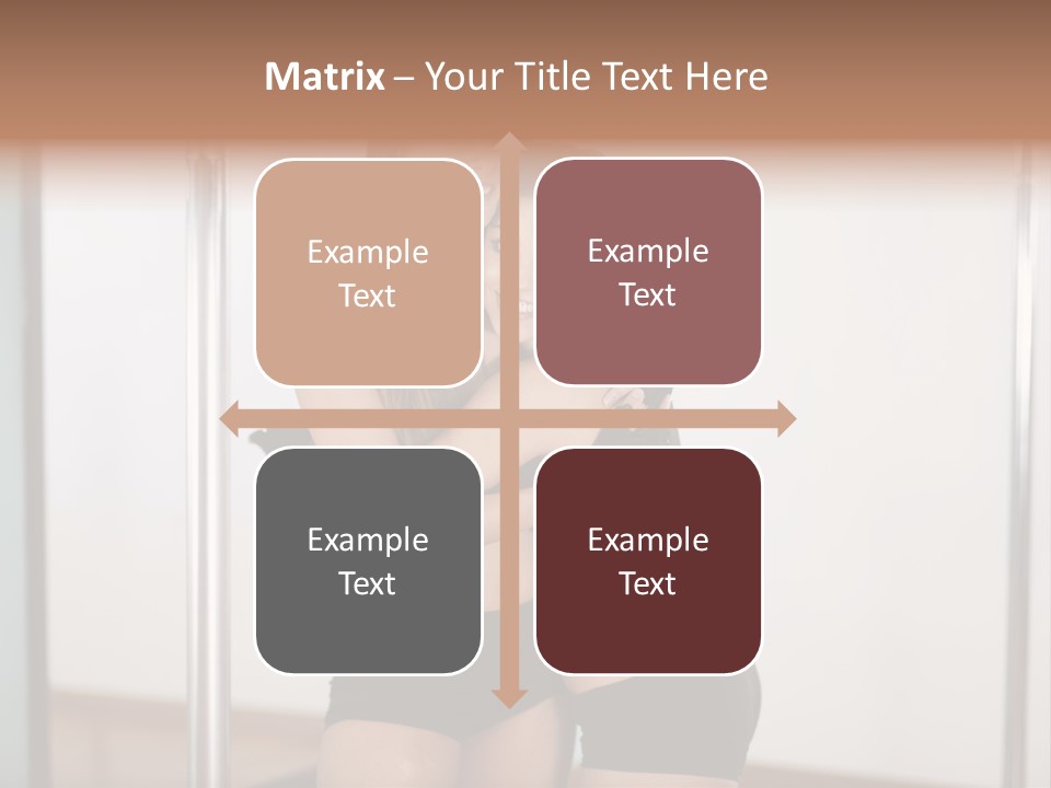 Exercise Cute Table PowerPoint Template