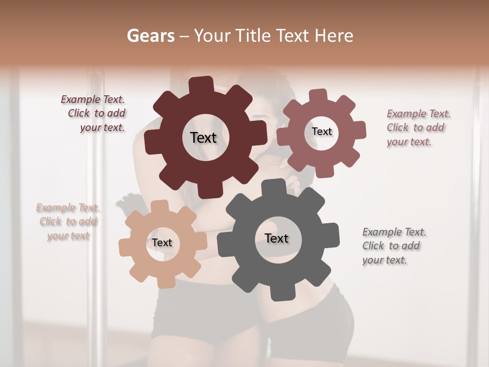 Exercise Cute Table PowerPoint Template