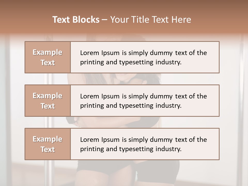 Exercise Cute Table PowerPoint Template