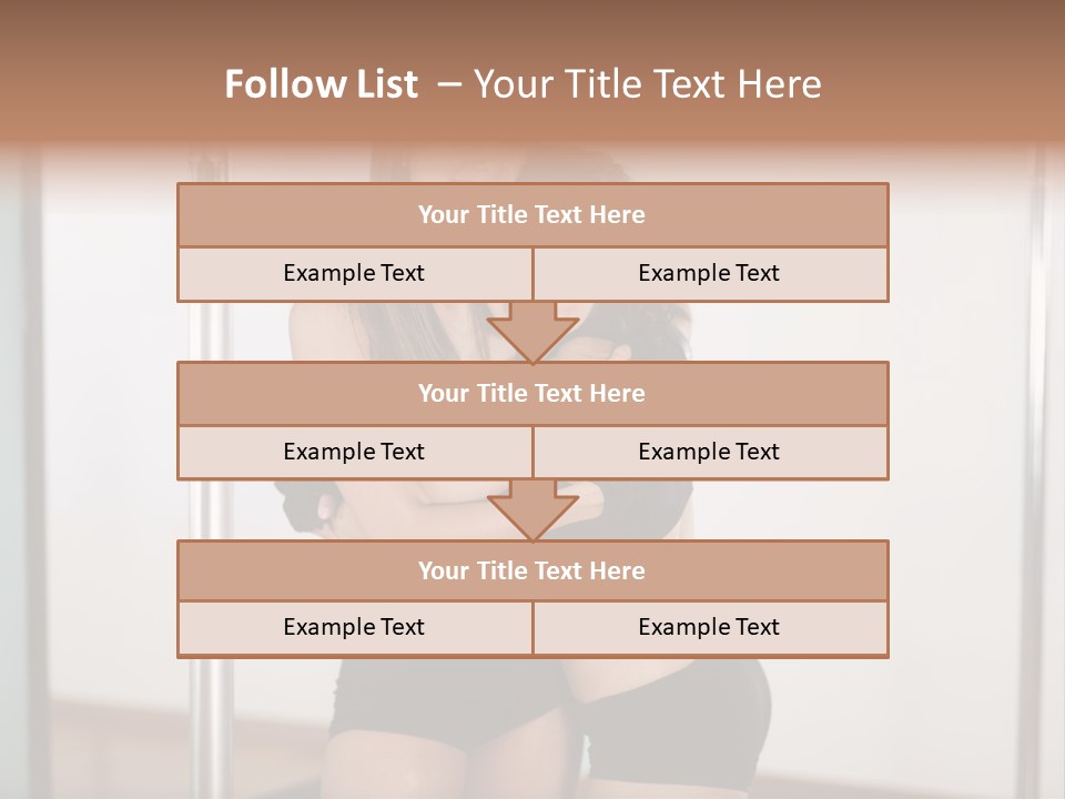 Exercise Cute Table PowerPoint Template