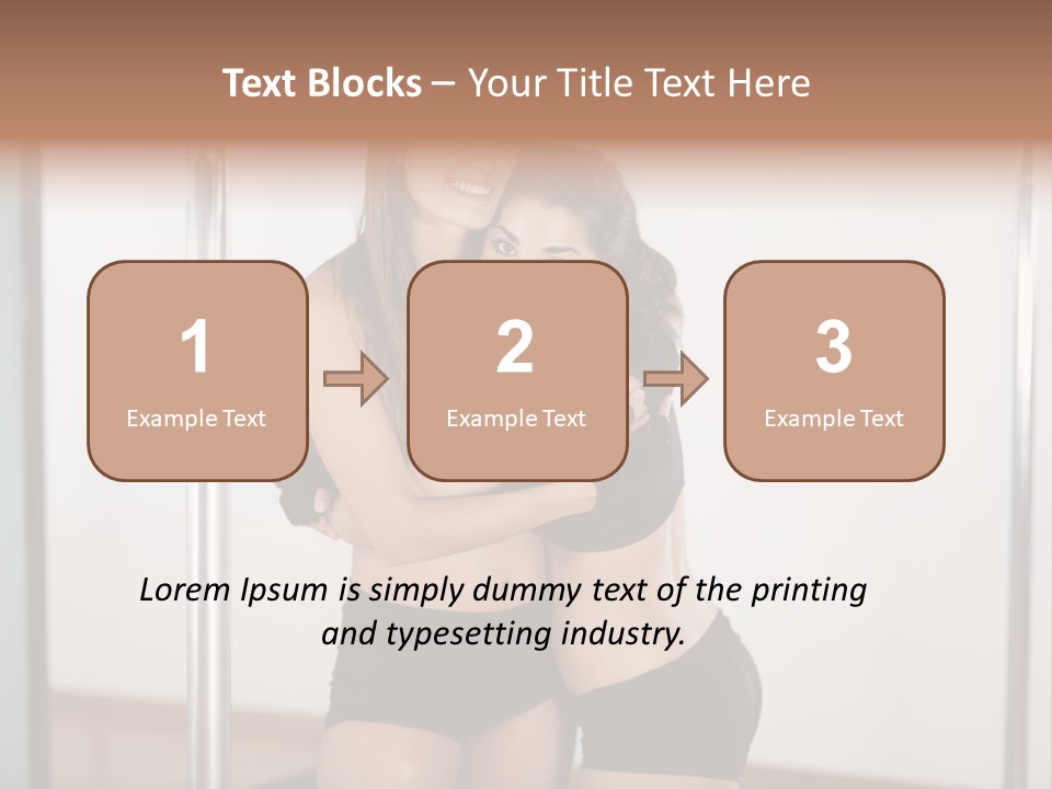 Exercise Cute Table PowerPoint Template