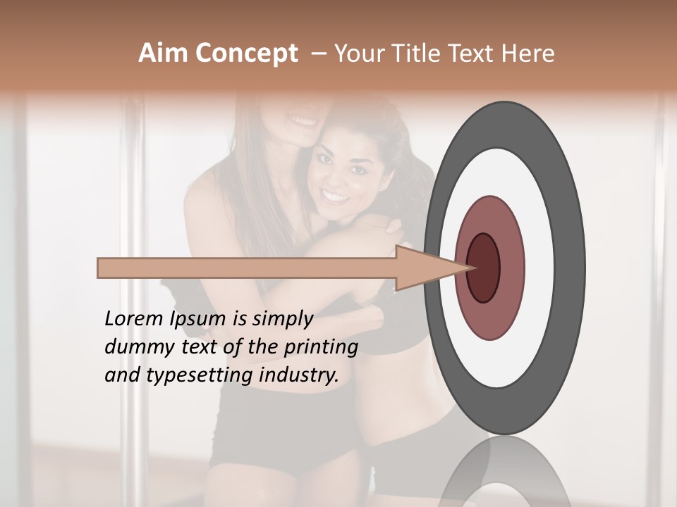 Exercise Cute Table PowerPoint Template