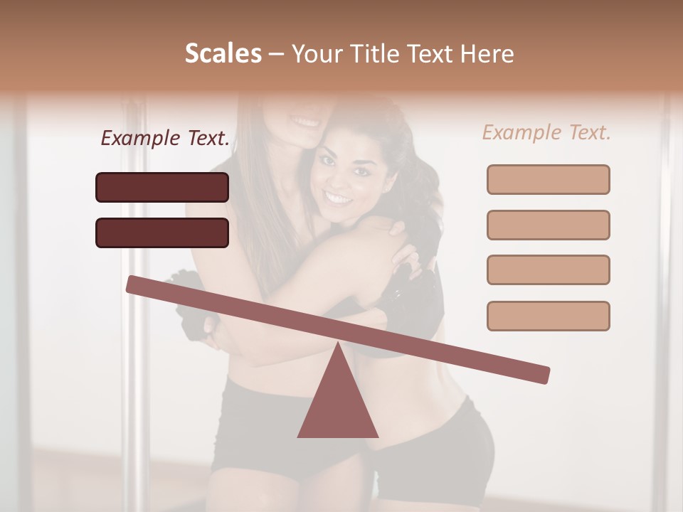 Exercise Cute Table PowerPoint Template