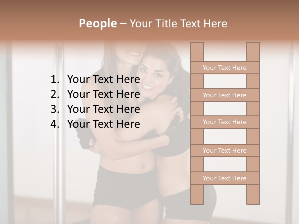 Exercise Cute Table PowerPoint Template