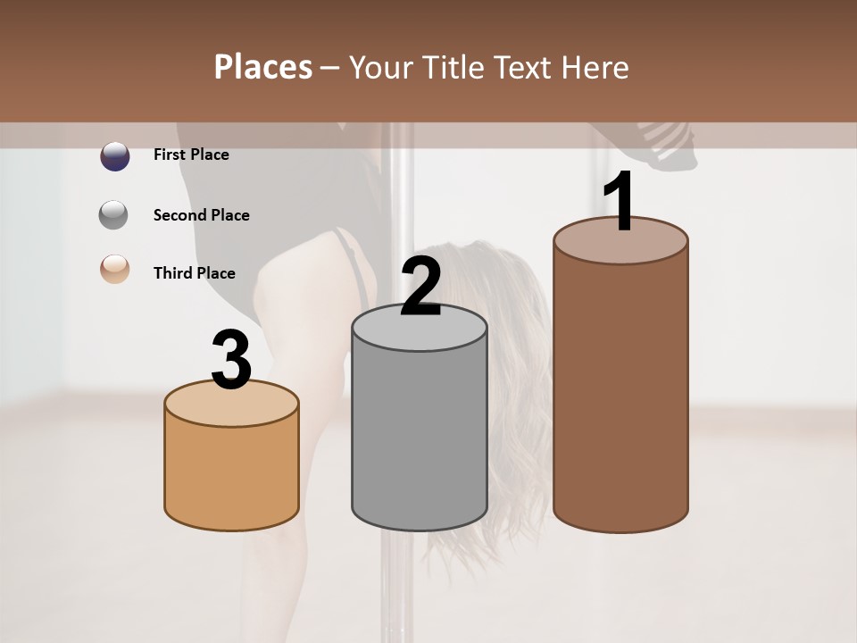 Cute Table Fitness PowerPoint Template