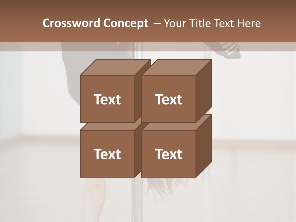 Cute Table Fitness PowerPoint Template