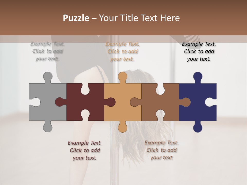 Cute Table Fitness PowerPoint Template