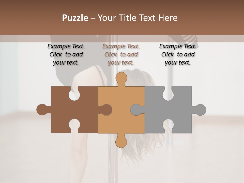 Cute Table Fitness PowerPoint Template